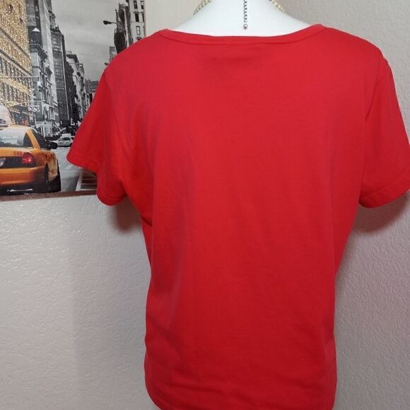 WHITE STAG RED T-SHIRT SIZE L 12/14 - Picture 5 of 6